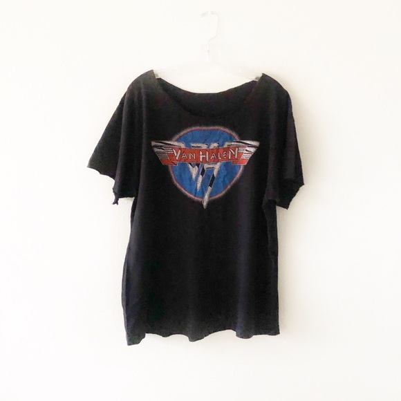 Urban Outfitters Tops - URBAN OUTFITTERS • Van Halen oversized band tee
